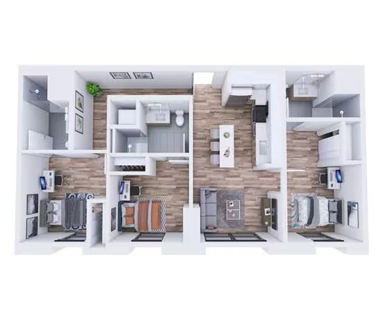 C01 Tower 2207 2207 floor plan